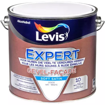 Levis Expert Gevel Soft Satin Wit - 2,5L