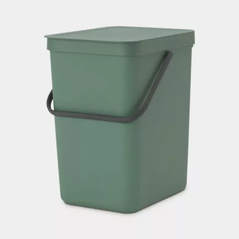 Brabantia 129964 Seau à déchets Sort & Go 25 litres - Vert sapin