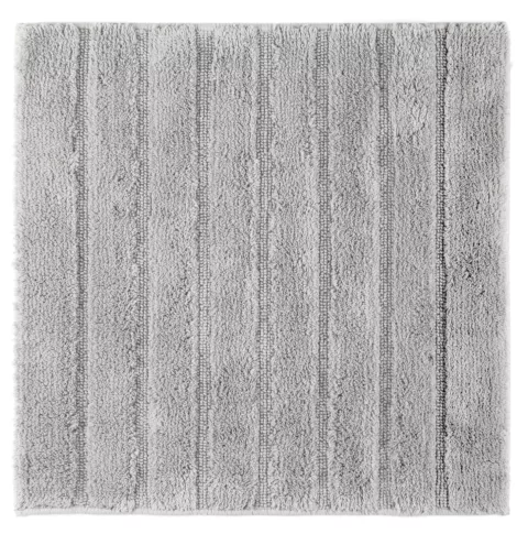 Tapis de bidet Casilin California gris clair - 60 x 60 cm
