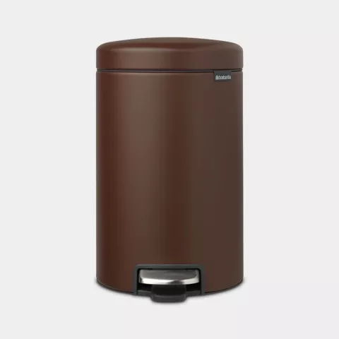 Brabantia 208560 Newicon Pedaalemmer 12 Liter - Mineral Cosy Brown
